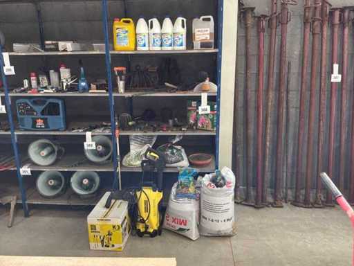 Divers outils de jardin