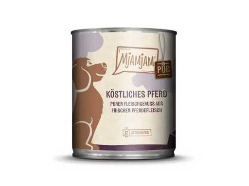 MjAMjAM Pure Horse Dog Food – 800G (24x)
