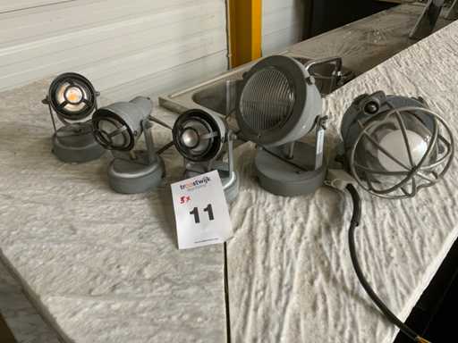 Industriële spot (4x)