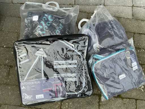 Blankets 115cm horses (4x)