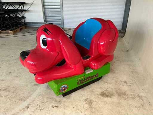2021 CLIFFORD THE BIG RED DOG “Kiddie Ride”- origineel
