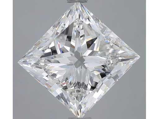 Diamant - diamant taille princesse 3,00 carats (certifié)