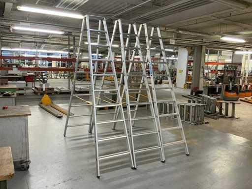 Échelles de poteaux ZARGES Z600 (2014) (3x)