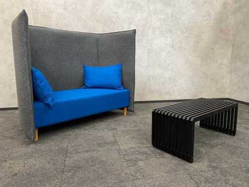 Naught One- Cloud Plain - design sofa met salontafel