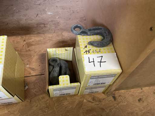 15 crochets de levage