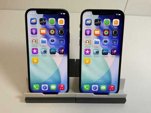 Apple iPhone 12 - 128 Go - Noir (2x)