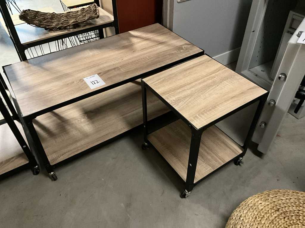 Mobile tables (2x)