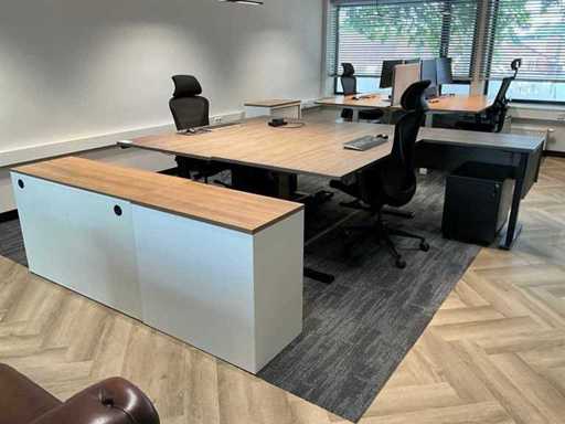 Postazione di lavoro doppia Schaffenburg