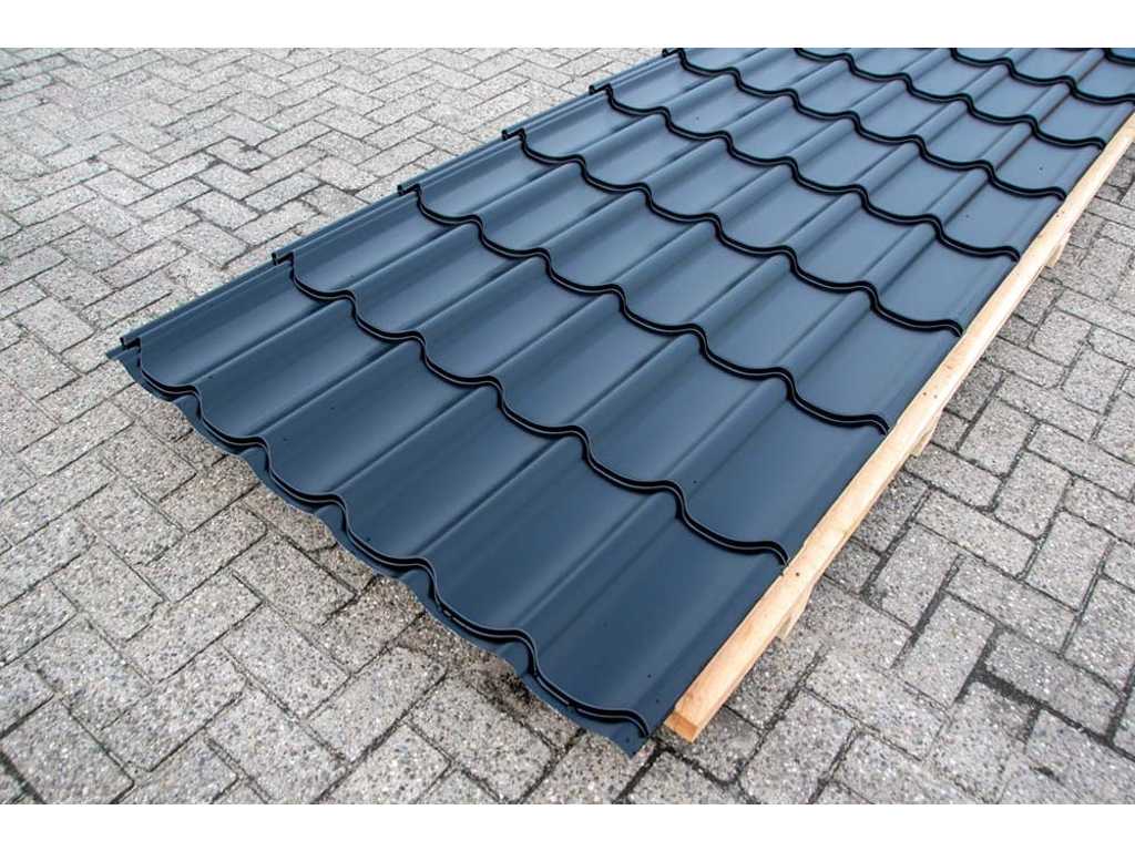 Pannelli in lamiera, acciaio e trapezoidali per copertura - 150 m2 - (50x)