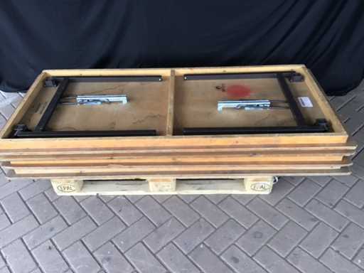 Restauranttisch (4x)Holz 80 x 180