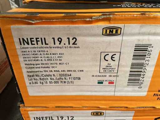 INEFIL 19.12 Spulenschweißdraht 15 kg