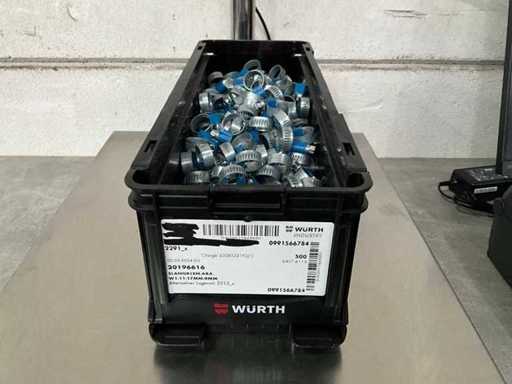 ABA 7.71 kg Slangklem 11-17 mm - 9 mm in stapelbare bak