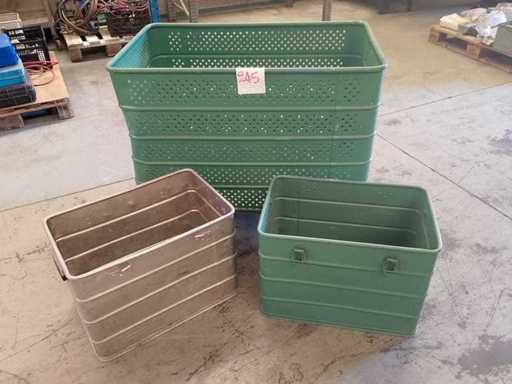 Metalen containers voor logistiek