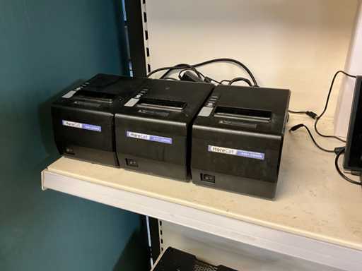 Durapos DPT100-URW-BK receipt printers (3x)