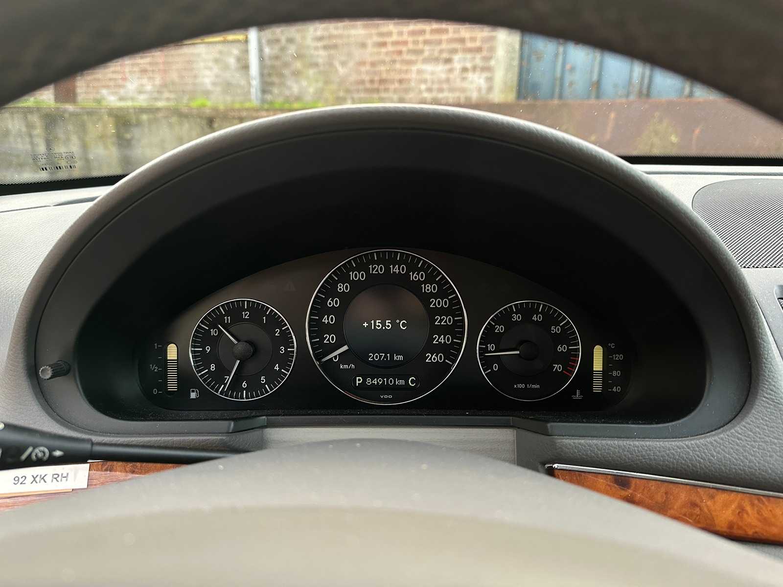 Mercedes-Benz E200 Limousine 2007 E-Klasse (Origineel-NL + 1e Eigenaar), 92-XK-RH Youngtimer