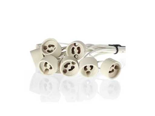 100 x GU10 Ceramic Lamp Holder – IP20