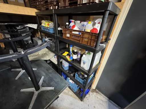 Raft cu materiale de cur??are