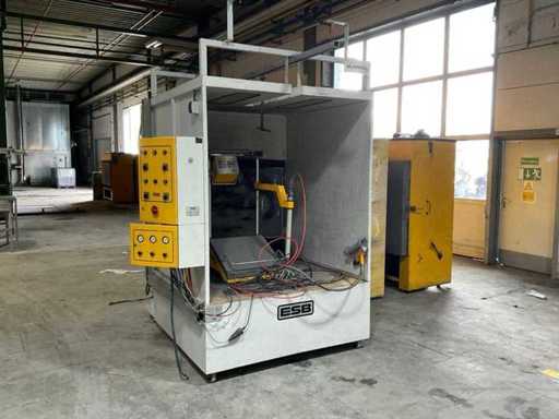 Sprzęt do powłokowania proszkowego ESB z kabiną próbkową