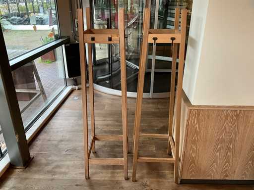 Hutten - 4-Zijdige kapstok (2x)