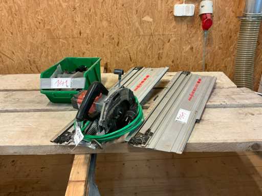 2007 Mafell KSS 40 R?czna pilarka tarczowa z szyn? garnkow?