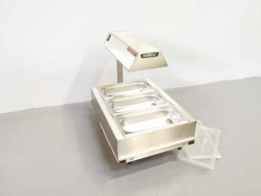 Moffat - GV1/23 - Afișaj încălzit pentru alimente încălzite