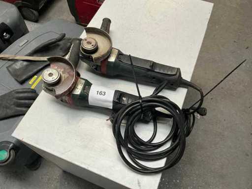 Metabo WPB 12-125 Meuleuse Rapide (2x)