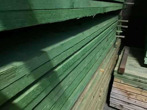 RND wooden beams/planks 4.20 meters length (100x)