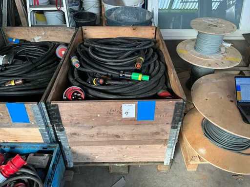 Partij krachtstroom & Powerlock kabel