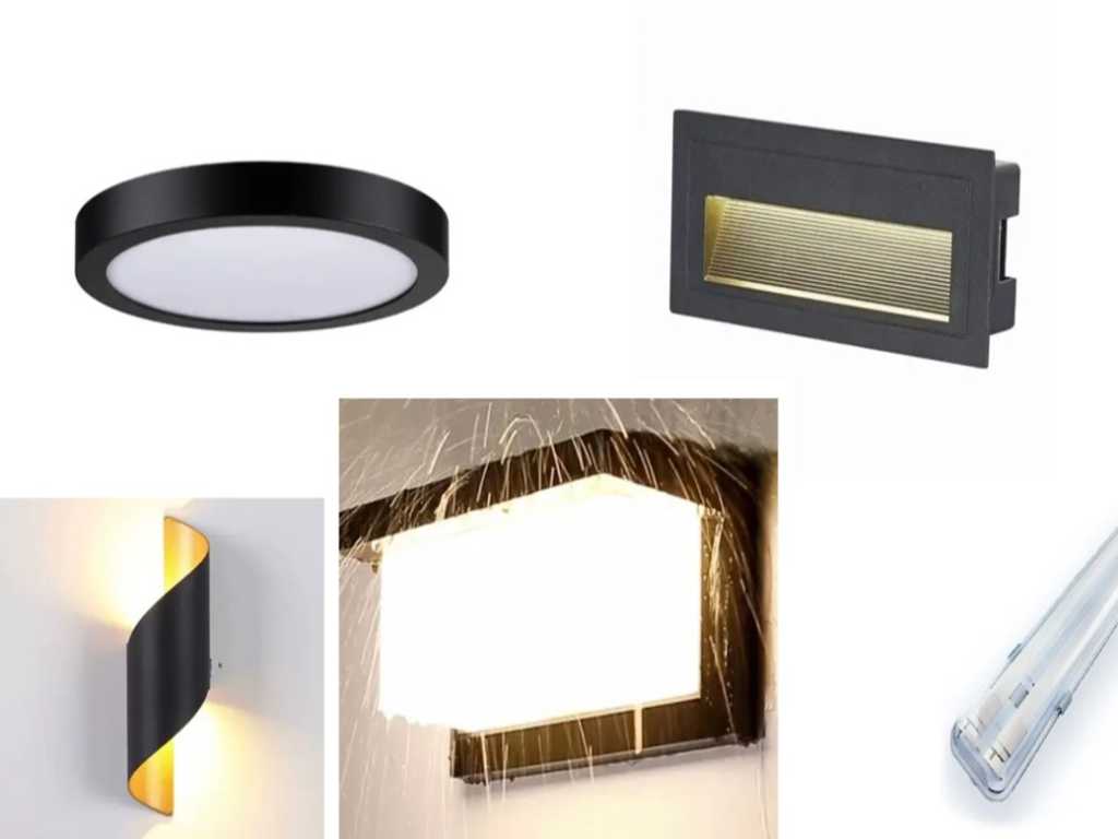 Various LED lighting - free delivery BE + NL - 01/03/2024
