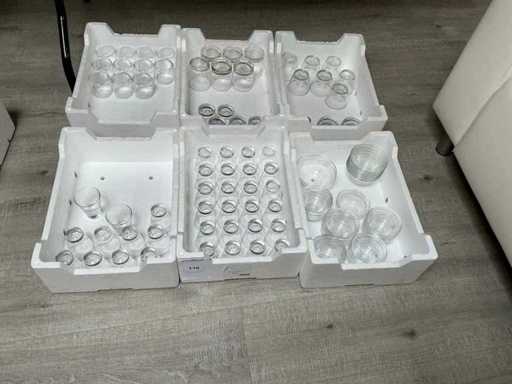 Lotto di vari bicchieri