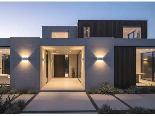 6W LED ovaal Wandlamp zes licht waterdicht (16x)