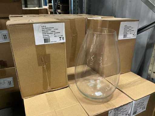 Beaucoup de vases à fleurs B-Living H37cm (33x)