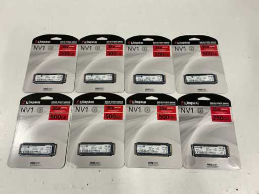 Kingston NV1 Solid State Laufwerk 500GB (8x)