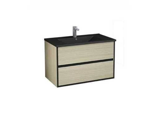 Aloni - ENSO080 TU080 - Dulap de bază pentru baie + chiuvetă