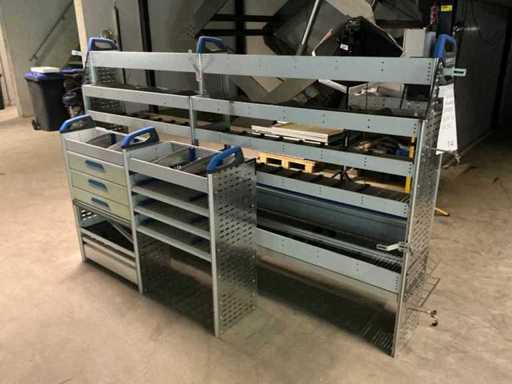 Racking de vagoane Sortimo