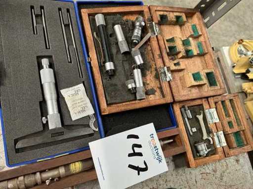 Various measuring tools