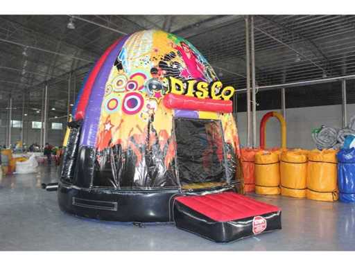 Disco bouncy castle + slide (excl. blower)