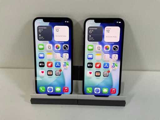 Apple iPhone 12 - 64GB - Nero (2x)