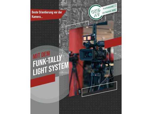 Flex Tally / Funk-Tally Complete Set, Battery