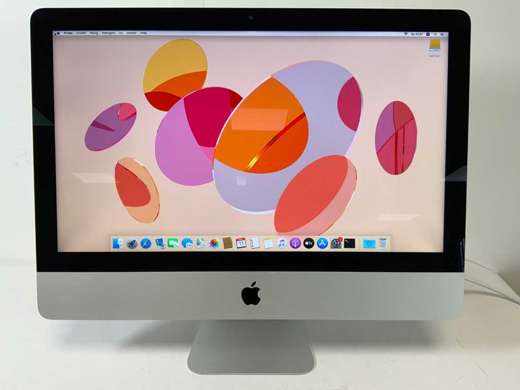 Apple iMac Slim 21,5 pouces, DualCore i5, 8 Go de RAM, 500 Go de disque dur pour ordinateur de bureau
