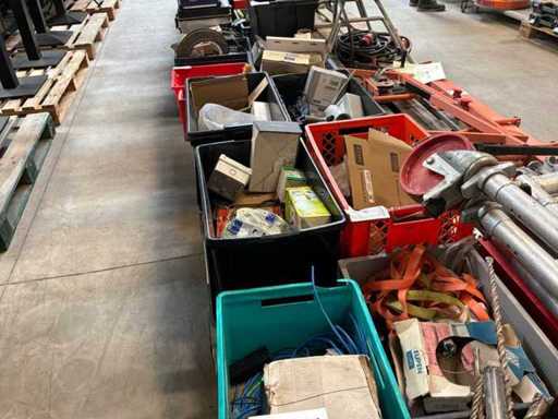 Verschiedene Auftragnehmermaterialien