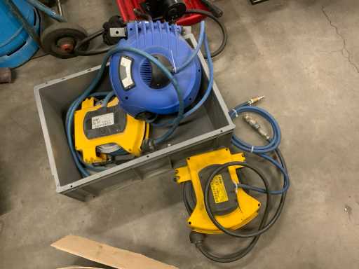 Luchtslanghaspel (3x)