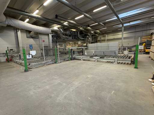 BIESSE SELCO WNAR 600 SL Système de scie à faisceau synchro (2008)