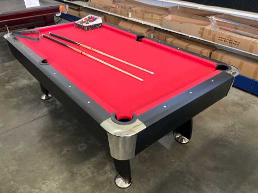 Pool Table Competition 7ft BLACK