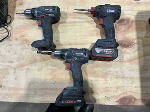 Bosch-Schraubenbohrer (3x)