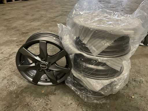 Proline Lichtmetalen velgenset (4x) 14 inch
