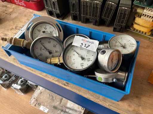 Druckanzeige (8x)