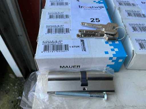 Mauer 41DC18-MLS-NI 41/51 Lot Cylinder Locks w tym 3 klucze