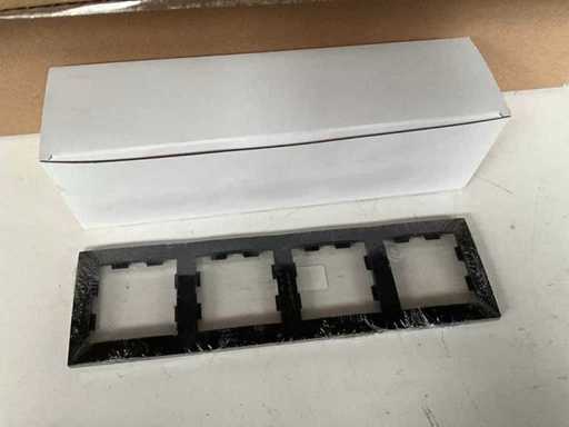 Smartwares Cover Frame 4-fach Anthrazit (105x)