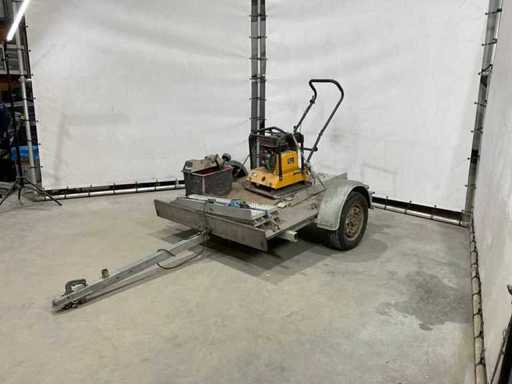 Lumag - 2019 - Kompresor płyt na przyczepie